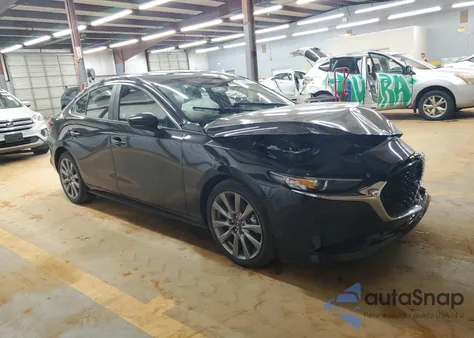 2025 Mazda 3 Preferred из США, поврежденный, VIN 3MZBPACM4SM466441
